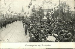 Munkegaden og Domkirken Postcard