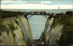 The Gap, Cliftonville Margate, England Kent Postcard Postcard
