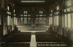 City of London School - The Great Hall England Postcard Postcard