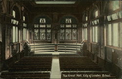 City of London School - The Great Hall Postcard