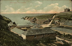 View of Port Issac Near Port Gavern Postcard