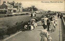 The Lawns Westcliff-on-Sea, England Postcard Postcard
