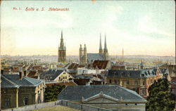 No. 1. Halle a. S. Totalansicht Postcard