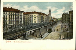 Hochbahnhof Oranienstrasse Postcard