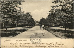 Moor Park Avenue Preston, England Dorset Postcard Postcard