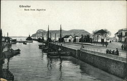 Rock from Algeciras Gibraltar, United Kingdom Postcard Postcard