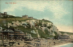 East Cliff Dover, England Kent Postcard Postcard