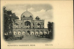 Humayon's Mausoleum Postcard