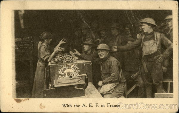 With the A.E.F. in France - Salvation Army Donuts World War I