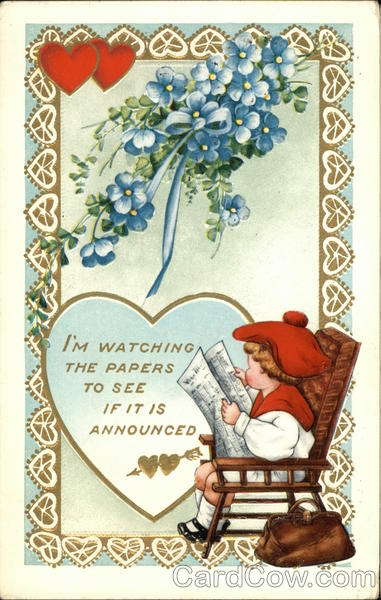 I'm Watching the Papers to see if it is Announced Children