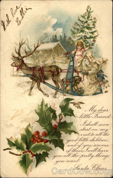 My Dear Little Friend, I Shall Soon Start on my Visit to all the Good Little Children