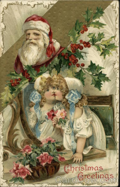 Christmas Greeting Santa Claus