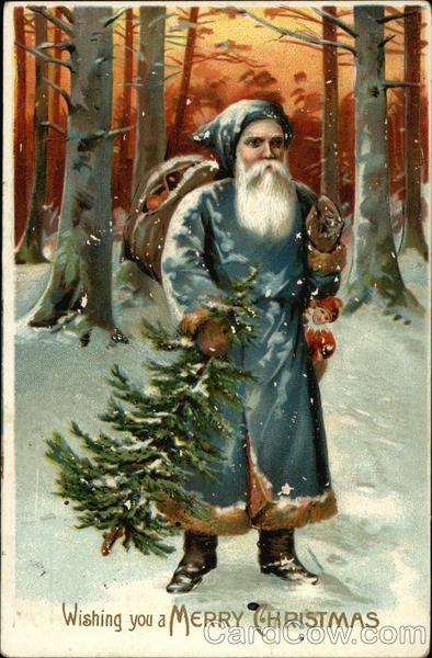 Wishing You a Merry Christmas Santa Claus
