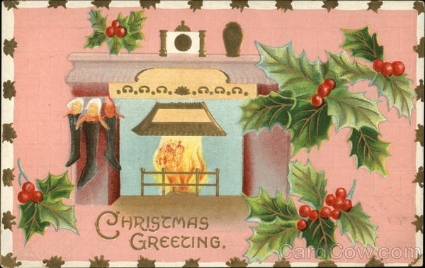 Christmas Greeting Santa Claus