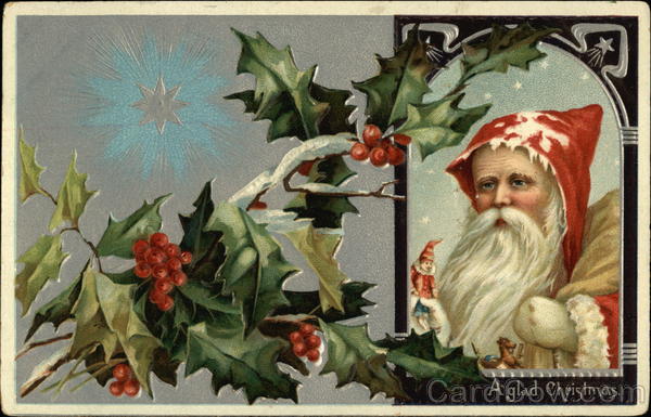 A Glad Christmas with St Nick and Holly Santa Claus