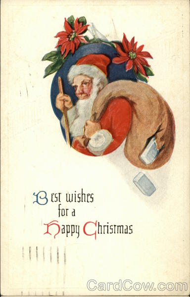 Best Wishes for a Happy Christmas Santa Claus