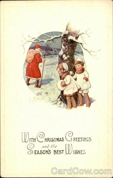 With Christmas Greetings and the Season's Best Wishes