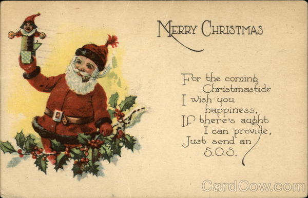 Merry Christmas, For the Coming Christmastide I Wish you Happiness