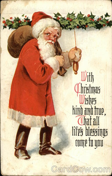 With Christmas Wishes Kind and True, That all Life's Blessings Come to You