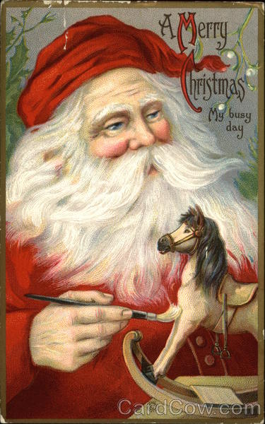 A Merry Christmas, My Busy Day Santa Claus