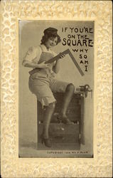 If You're on the Square - Why so am I Postcard
