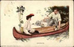 Canoemates Canoes & Rowboats Postcard Postcard