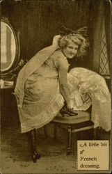 A Little Bit of French Dressing Postcard