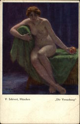 Die Versuchung Women Postcard Postcard