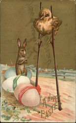 A Happy Easter Postcard