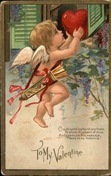 To My Valentine Postcard