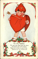 To My Valentine Postcard