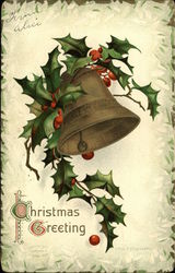 Christmas Greeting Postcard
