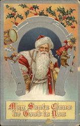 May Santa Claus be Good to You Postcard