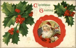 Christmas Greeting Postcard