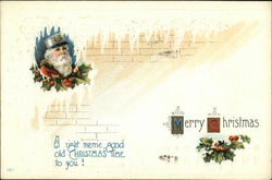 Merry Christmas, a Right Merrie, Good old Christmas Time to You! Postcard