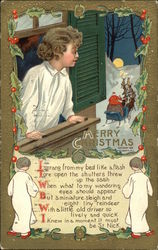 Merry Christmas - I Sprang from My Bed like a Flash Postcard