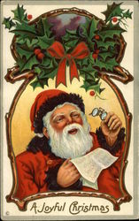A Joyful Christmas Postcard