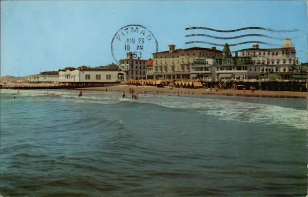 Beach and Hotels Cape May New Jersey