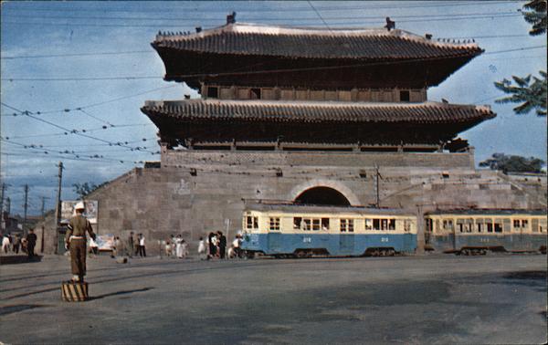 Ancient North Gate Seoul Korea