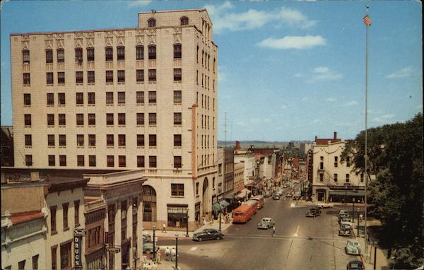 Main Street, Looking North from Public Square Mansfield Ohio