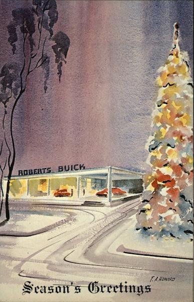 Season's Greetings, We at Roberts Buick Wish you a Merry Christmas and a Happy New Year