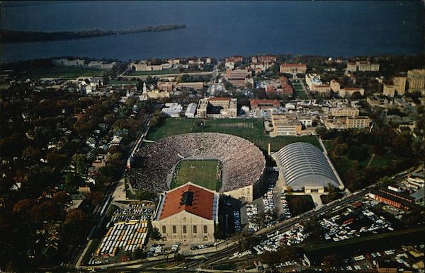 Air View of University of Wisconsin Madison