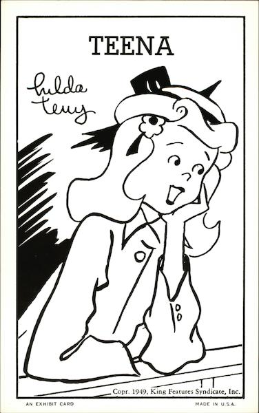 Teena Hilda Terry Cartoons