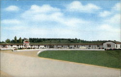 Skyline Motel Postcard