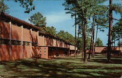 Campus Scene Little Rock Junior College Arkansas Postcard Postcard