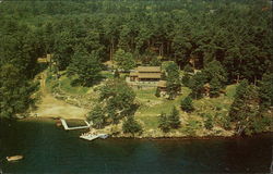 Frontier Village Lake George, NY Postcard Postcard