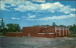 Memorial Junior High School Postcard