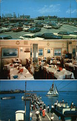 Capt. Starn's Restaurant and Boating Center Postcard