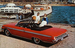 Galaxie 500 Sunliner in Rangoon Red Postcard