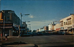 Main Street McPherson, KS Postcard Postcard